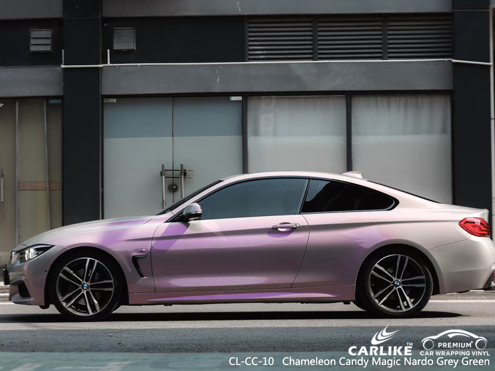 CL-CC-10 chameleon candy magic nardo grey green vehicle wrapping for BMW Batangas Philippines
