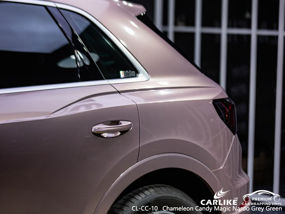 CLCC10 chameleon candy magic nardo grey green body wrap car supplier
