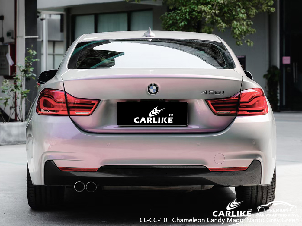 CL-CC-10 chameleon candy magic nardo grey green vehicle wrapping for BMW Batangas Philippines