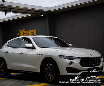 Белая глянцевая автомобильная пленка CL-DC-02 для MASERATI General Trias, Филиппины