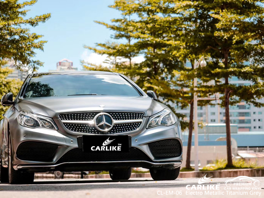 CL-EM-06 electro metallic titanium grey car foil for MERCEDES-BENZ Zamboanga Philippines