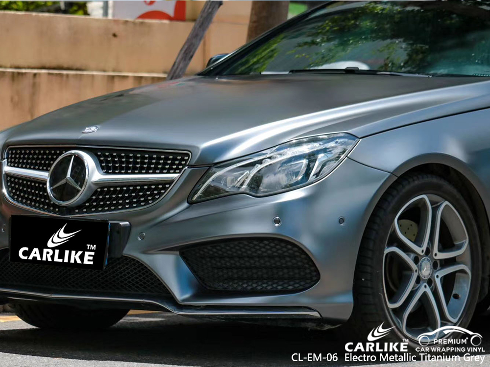 CL-EM-06 electro metallic titanium grey car foil for MERCEDES-BENZ Zamboanga Philippines