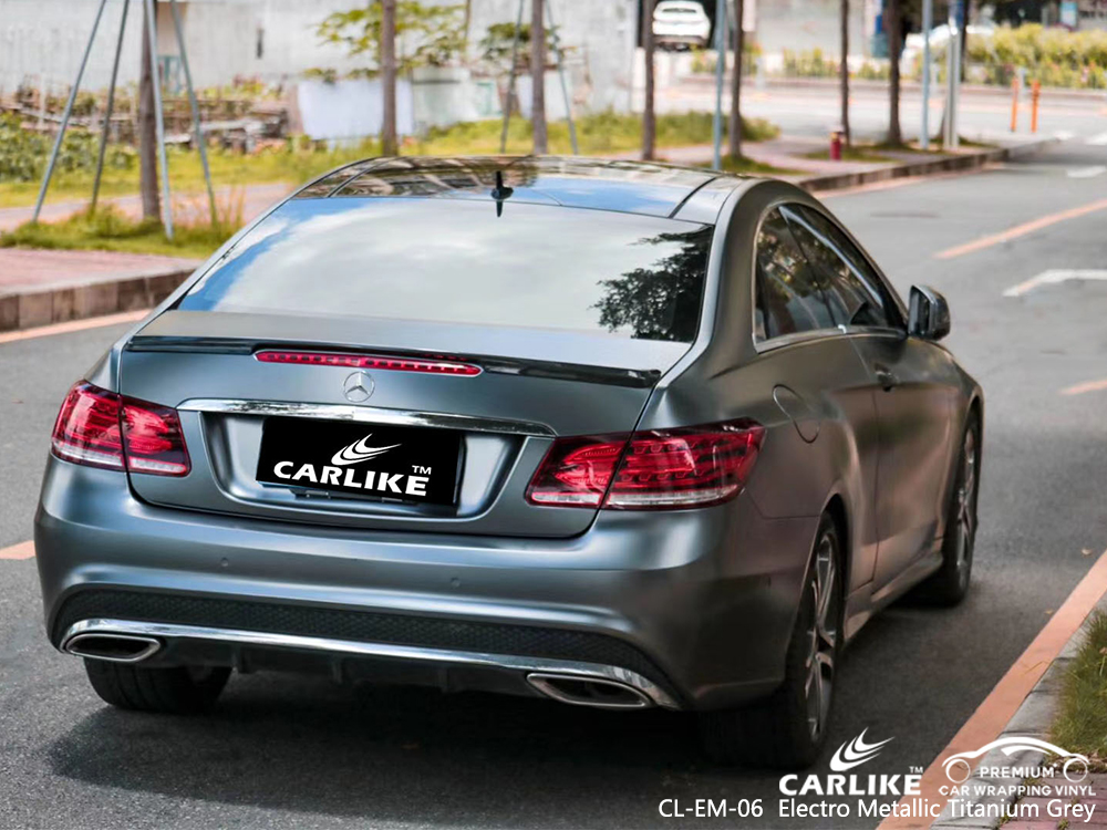 CL-EM-06 electro metallic titanium grey car foil for MERCEDES-BENZ Zamboanga Philippines