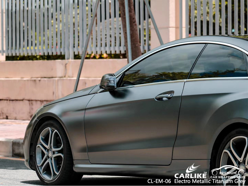 CL-EM-06 electro metallic titanium grey car foil for MERCEDES-BENZ Zamboanga Philippines