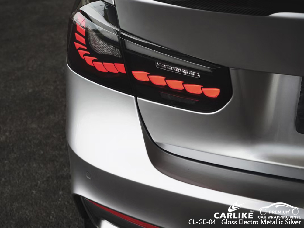 CL-GE-04 gloss electro metallic silver wrap my car for BMW Naga Philippines