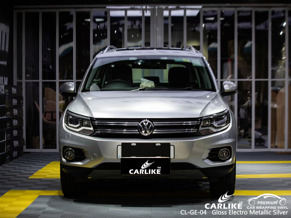 CL-GE-04 gloss electro metallic silver car wrap gloss for VOLKSWAGEN Olongapo Philippines