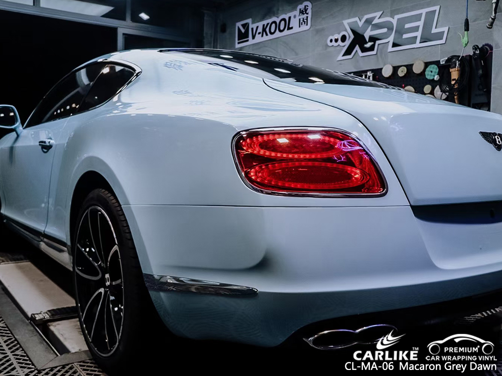 CL-MA-06 macaron grey dawn car foil for BENTLEY Bacolod Philippines