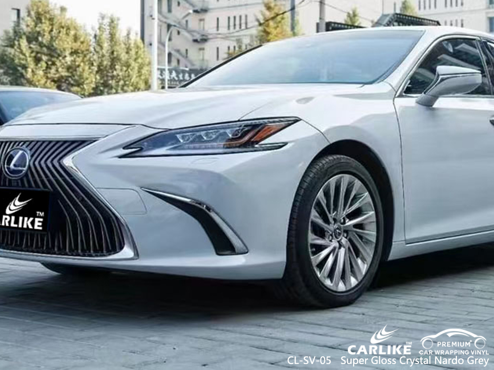 CL-SV-05 super gloss crystal nardo grey wrap vinyl for LEXUS Butuan Philippines