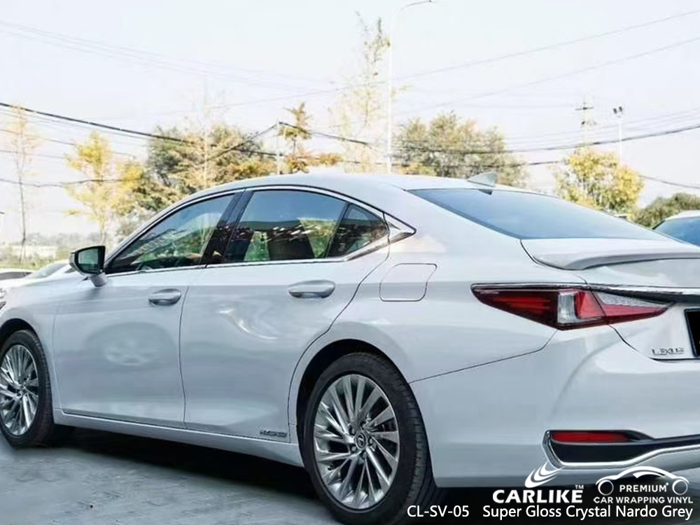 CL-SV-05 super gloss crystal nardo grey wrap vinyl for LEXUS Butuan Philippines