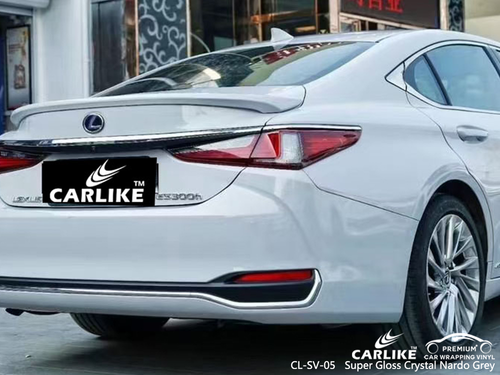 CL-SV-05 super gloss crystal nardo grey wrap vinyl for LEXUS Butuan Philippines