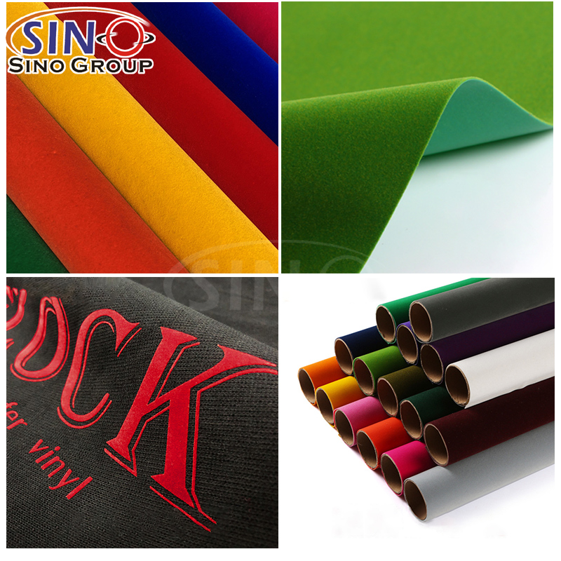 Flock Velvet Suede Heat Transfer Vinyl Textile HTV Wholesale - SINO VINYL