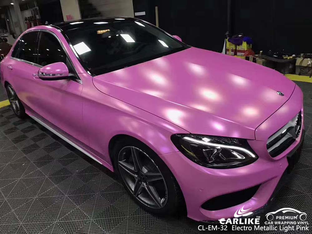 CL-EM-32 electro metallic light pink car wall stickers for MERCEDES-BENZ Cavite Philippines