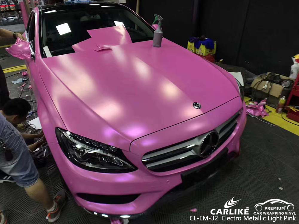 CL-EM-32 electro metallic light pink car wall stickers for MERCEDES-BENZ Cavite Philippines