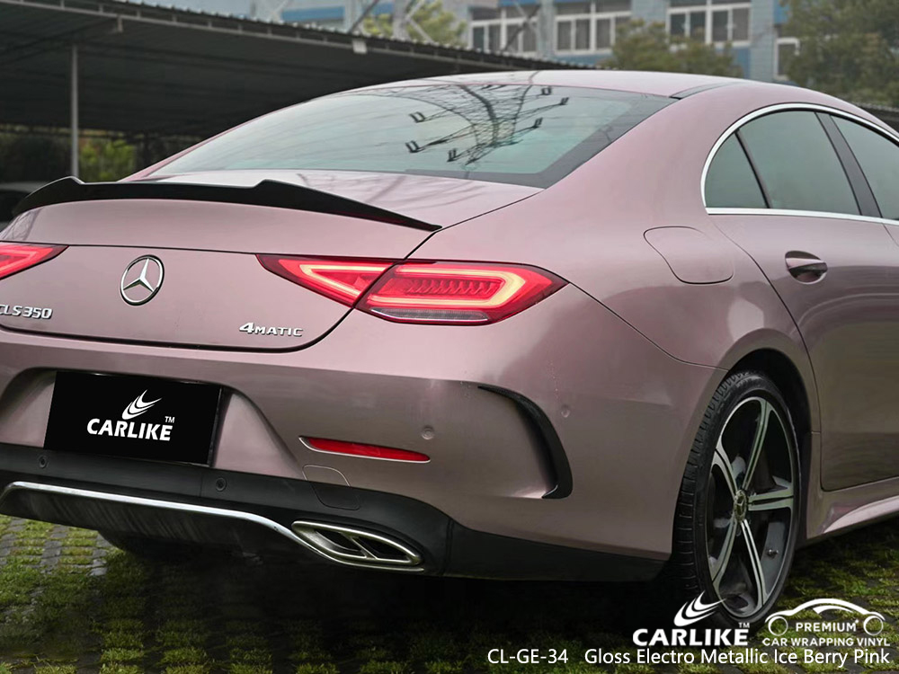 CL-GE-34 gloss electro metallic ice berry pink car decal car body sticker for MERCEDES-BENZ Pandi Philippines