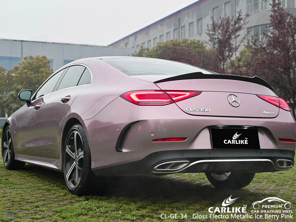 CL-GE-34 gloss electro metallic ice berry pink car decal car body sticker for MERCEDES-BENZ Pandi Philippines
