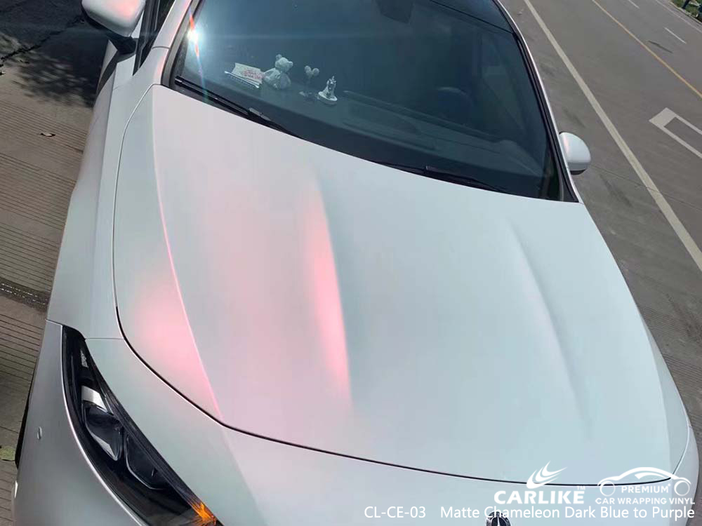 CL-MW-08 matte magic white to red vinyl car wrap for MERCEDES-BENZ Legazpi Philippines