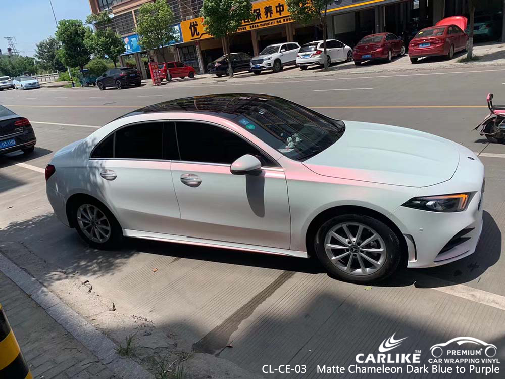 How to avoid the car wrapping vinyl from becoming dark?
