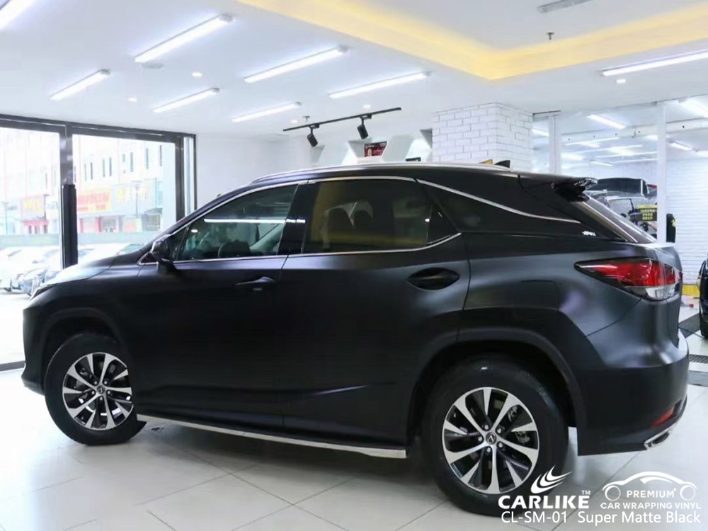 CL-SM-01 super matte black full body car sticker for LEXUS Cabuyao Philippines