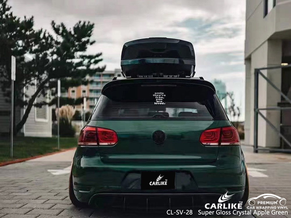 CL-SV-31 super gloss crystal forest green vinyl auto wrap manufacturer for BEIJING