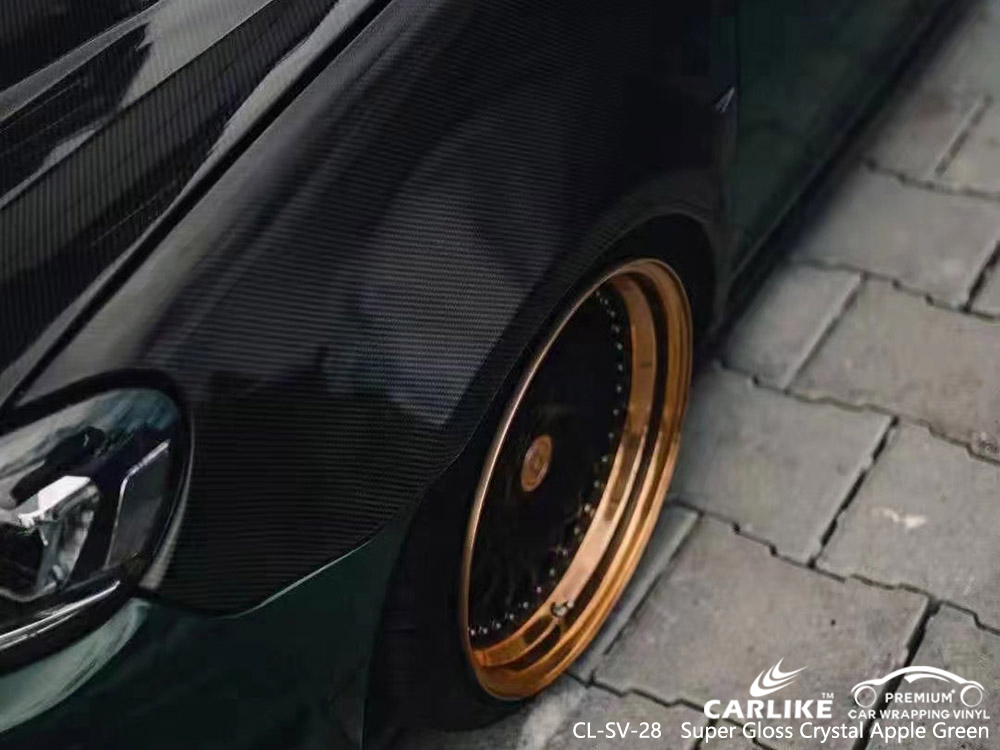 CL-SV-31 super gloss crystal forest green vinyl auto wrap manufacturer for BEIJING