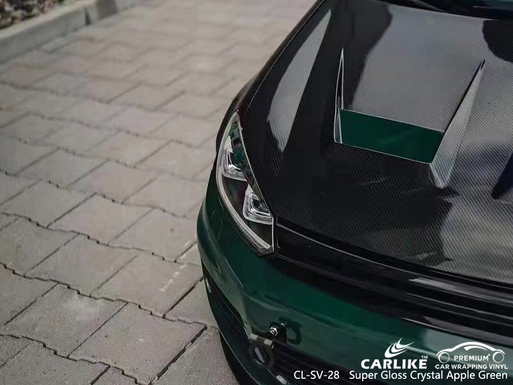 CL-SV-31 super gloss crystal forest green vinyl auto wrap manufacturer for BEIJING