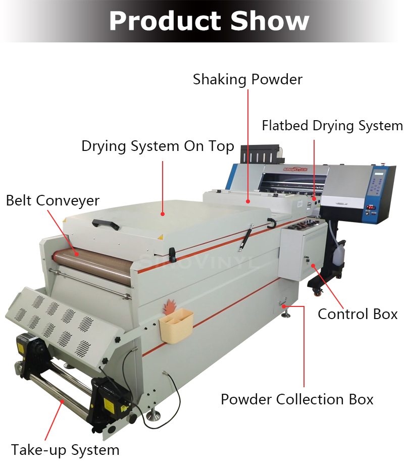 T-shirt numérique textile Printing machine à imprimer DTF presse à chaleur  pour imprimante - Chine Imprimante DTF 60 cm, imprimante pour machine DTF