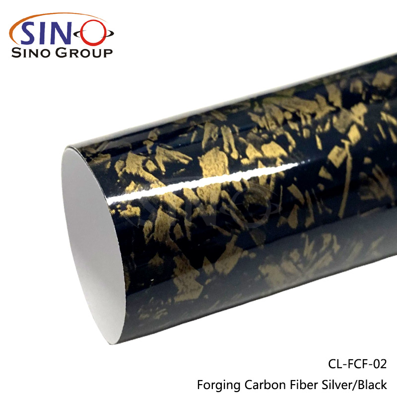 3D forged carbon effect adhesive film APA made in Italy car wrapping h150