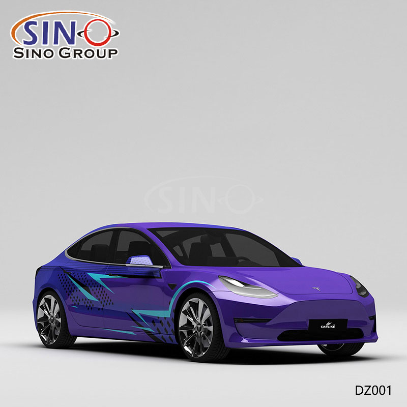 DZ001 Pattern Stimulate The Battlefield High-precision Printing Customized Car Vinyl Wrap