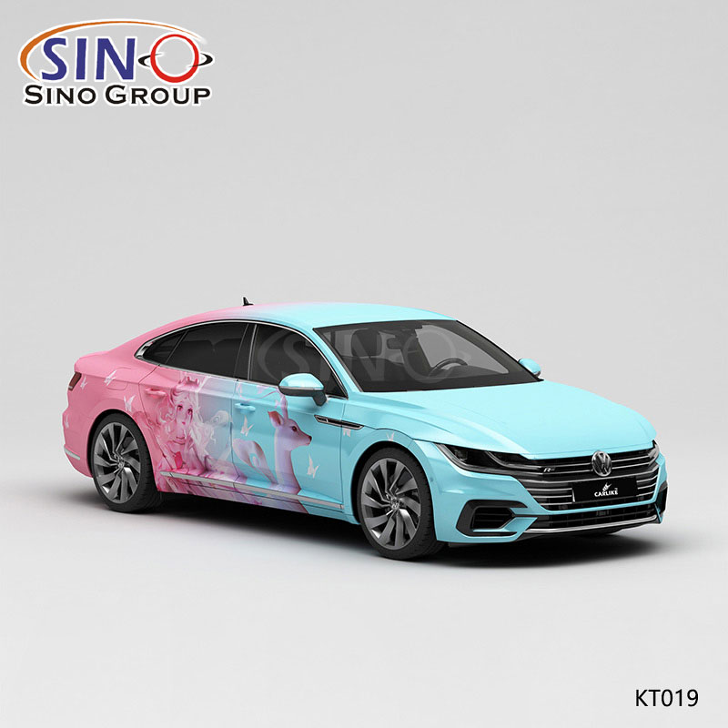 KT019 Pattern King of Glory Yaomei High-precision Printing Customized Car Vinyl Wrap