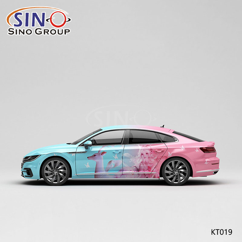 KT019 Pattern King of Glory Yaomei High-precision Printing Customized Car Vinyl Wrap