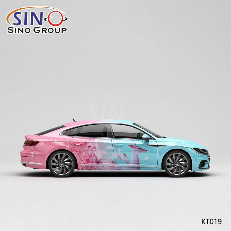 KT019 Pattern King of Glory Yaomei High-precision Printing Customized Car Vinyl Wrap