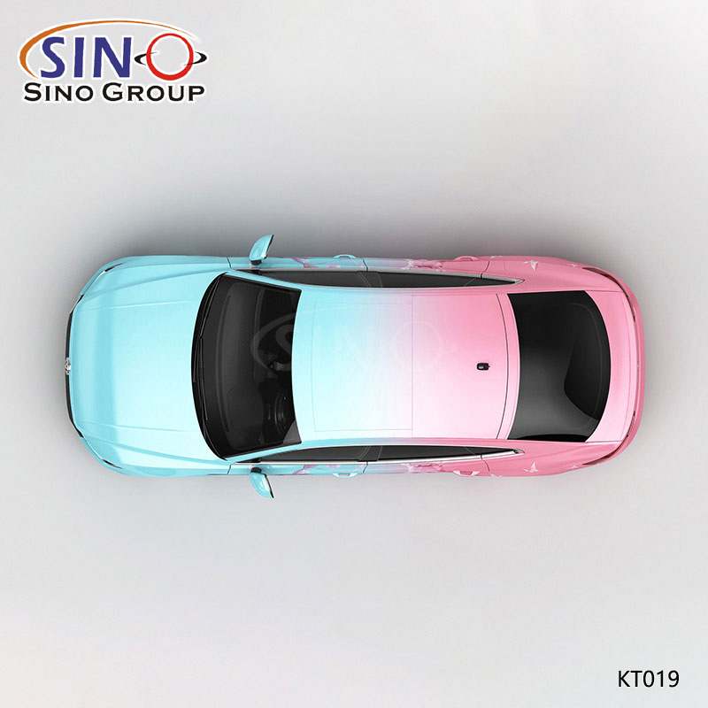 KT019 Pattern King of Glory Yaomei High-precision Printing Customized Car Vinyl Wrap