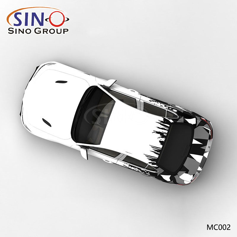 Envoltura modificada para requisitos particulares del vinilo del coche de la impresión de alta precisión del camuflaje del vuelo del modelo MC002