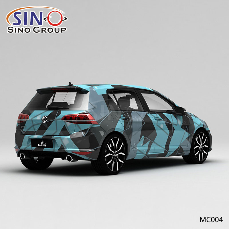 MC004 Pattern Light Dot Line Camouflage Высокоточная печать Индивидуальная автомобильная виниловая пленка