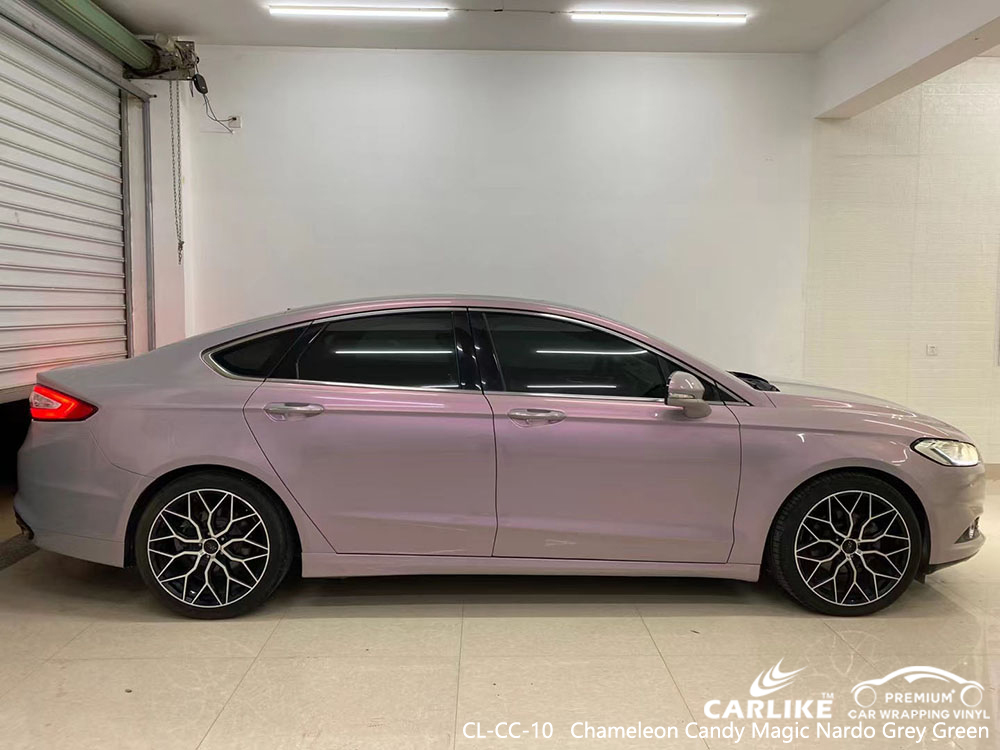 CL-CC-10 Chameleon Candy Magic Nardo Grey Lieferant von grüner Vinylfolie für Ford