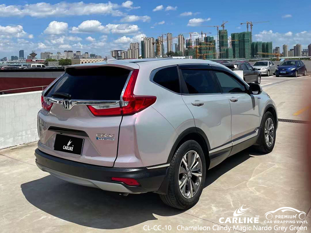 CL-CC-10 كاميليون كاندي ماجيك ناردو رمادي أخضر فينيل مصنع تغليف هوندا 