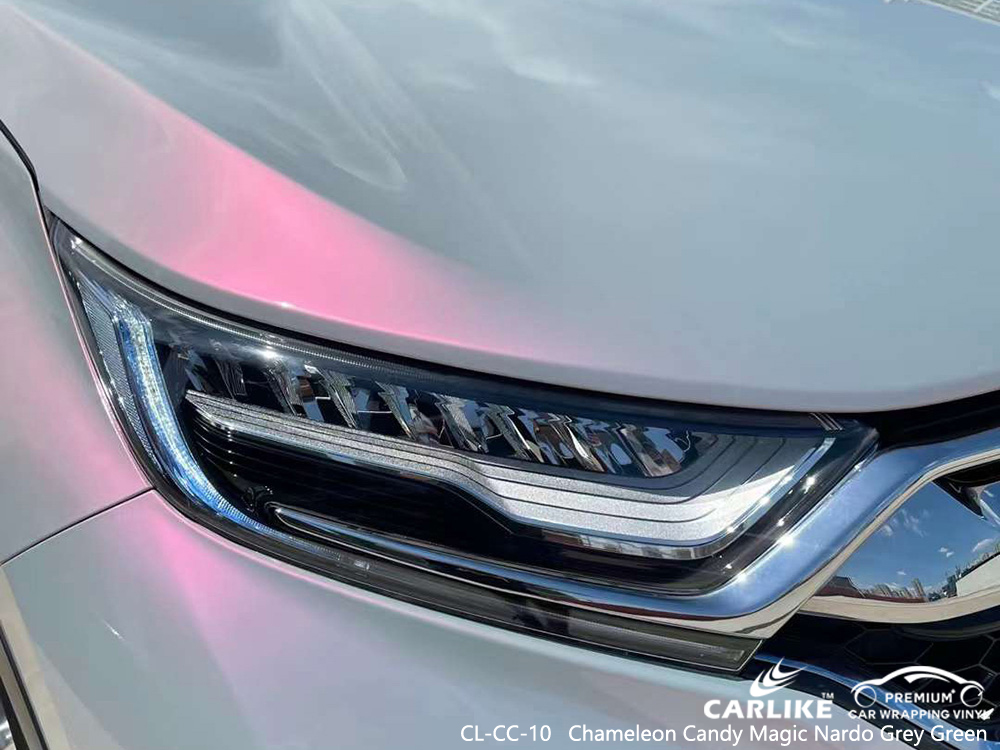 CL-CC-10 كاميليون كاندي ماجيك ناردو رمادي أخضر فينيل مصنع تغليف هوندا 
