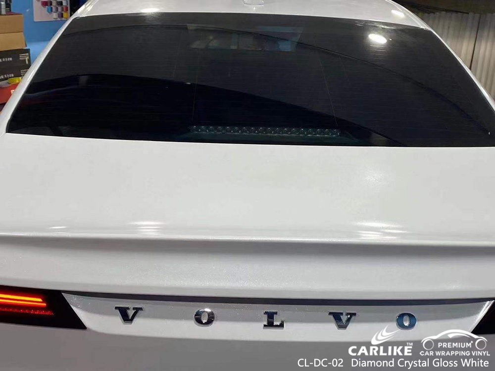 CL-DC-02 Diamond Crystal Gloss White Suministros de rotulación para vehículos Para VOLVO