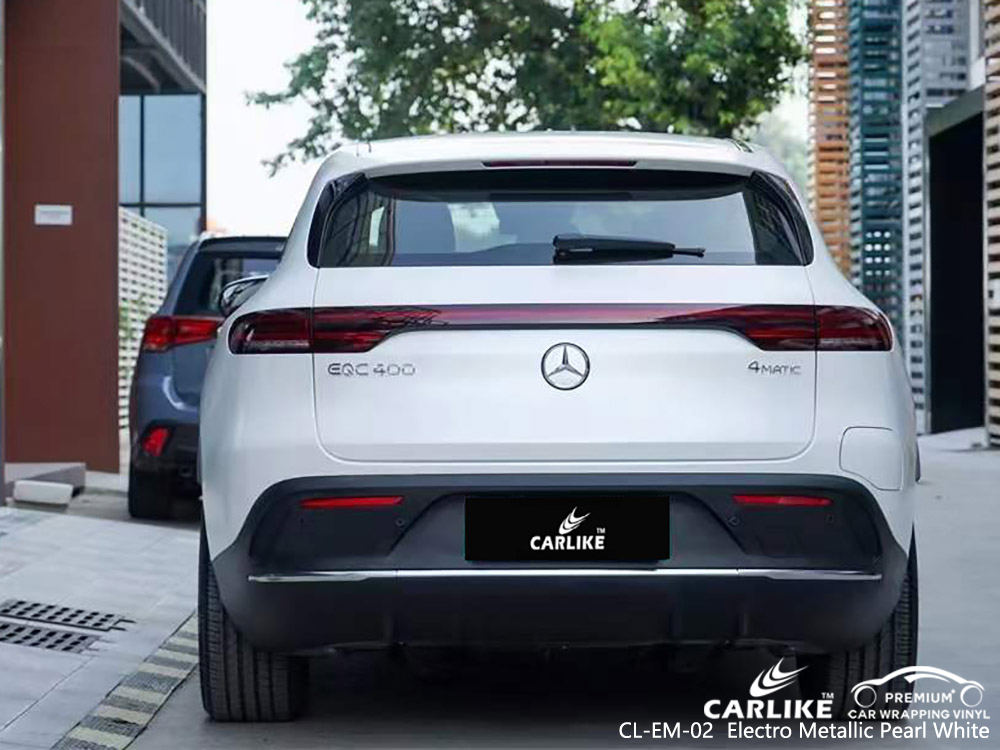 CL-EM-02 Elektro Metalik İnci Beyazı Araç MERCEDES-BENZ için Wrap Vinil Tedarikçiler