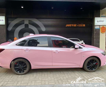 CHEVROLET için CL-EM-32 Elektro Metalik Açık Pembe Vinil Otomatik Sarma Üreticisi