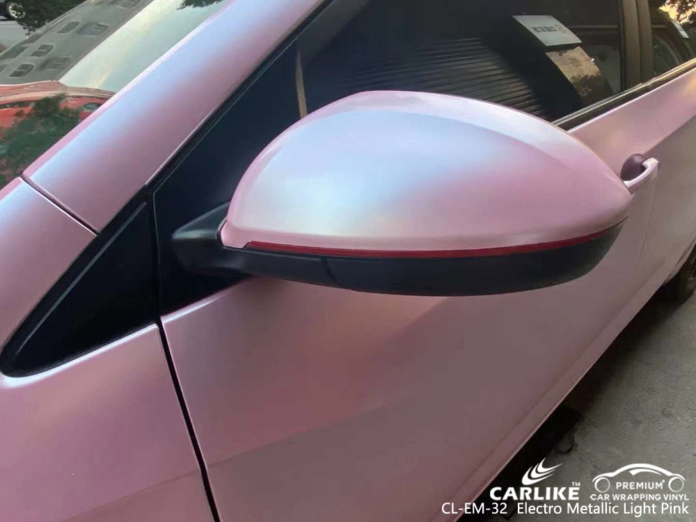 CL-EM-32 Elektro Metalik Açık Pembe Vinil Otomatik Sarma Üretici için CHEVROLET