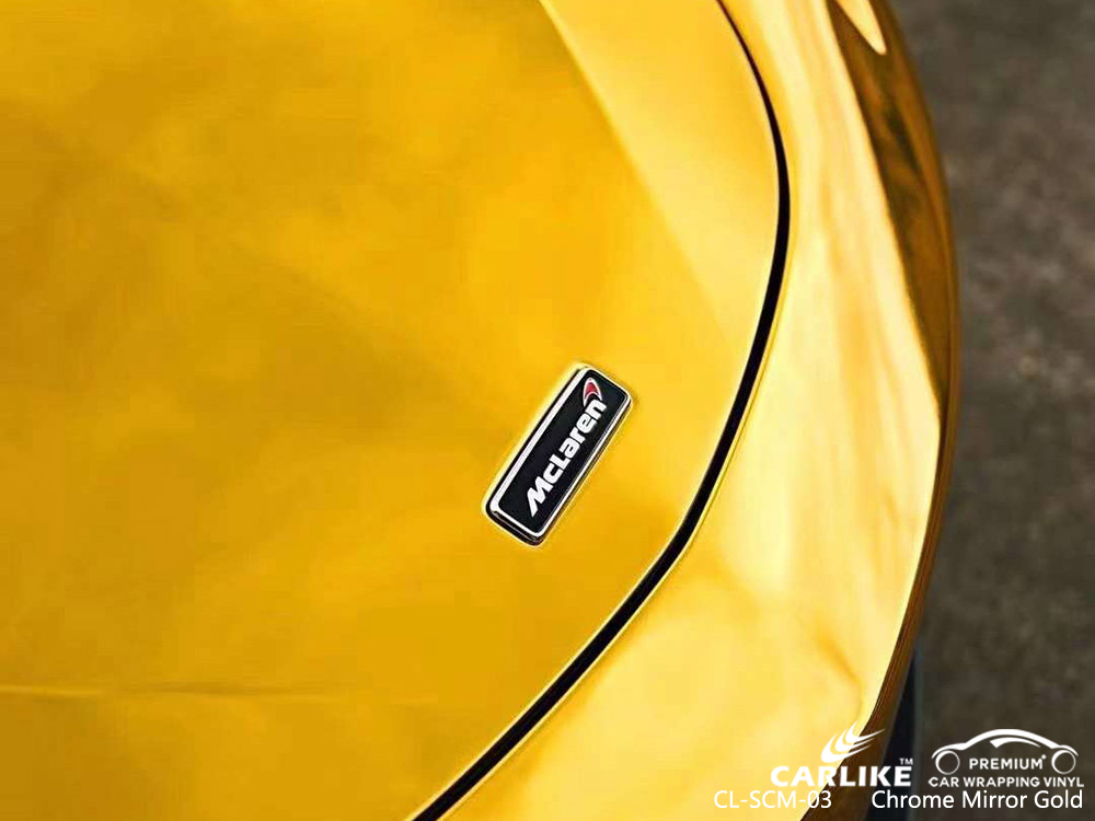 Chrome Gold Wraps The Stylish Upgrade Every Car Lover Needs SINO VINYL