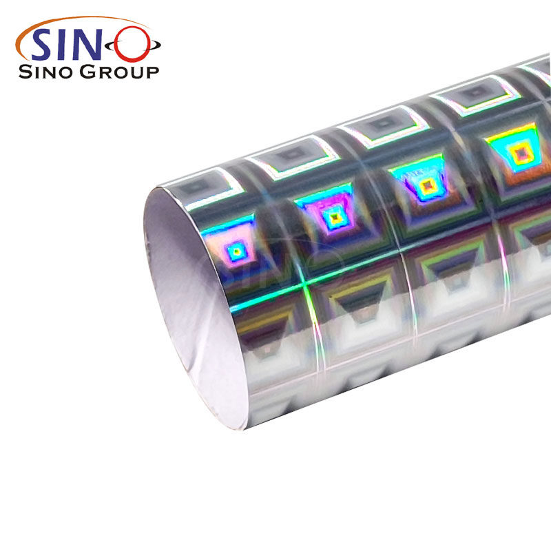 Vinyle de découpe laser PET adhésif holographique pour traceur