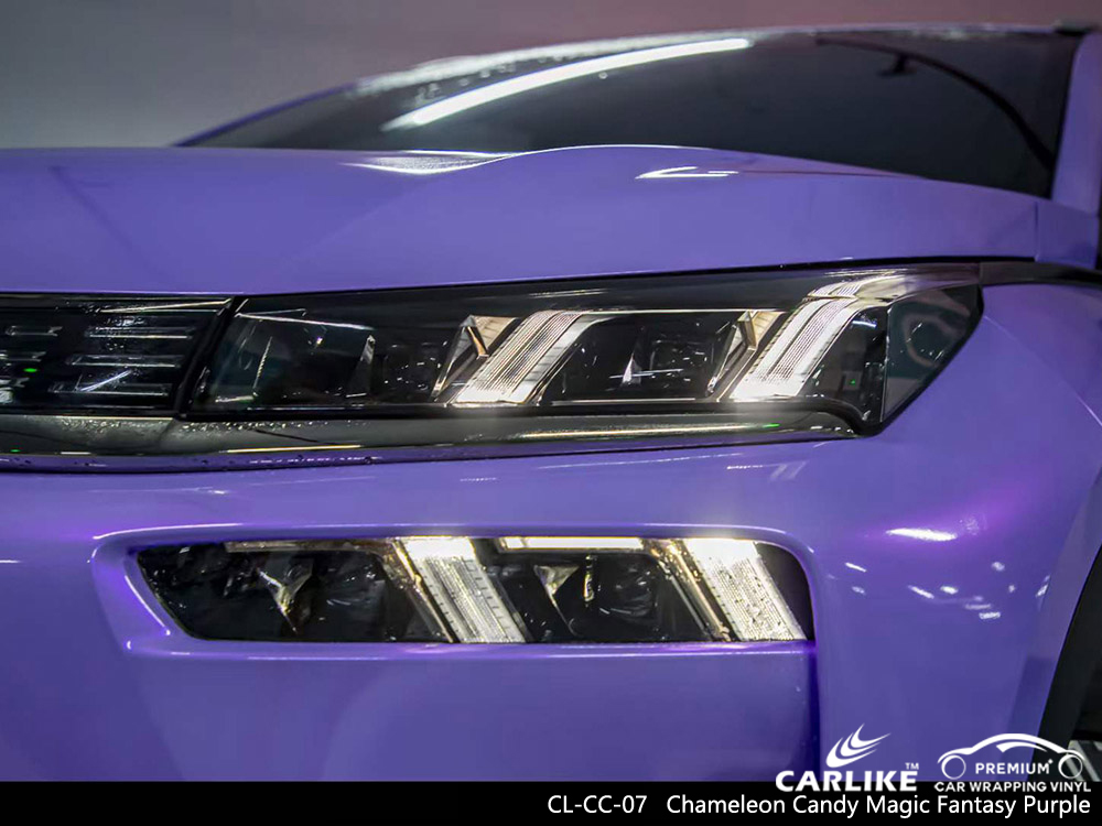 CL-CC-07 Chameleon Şeker Sihirli Fantezi TRUMPCHI Için Mor Araç Sarma Malzemeleri