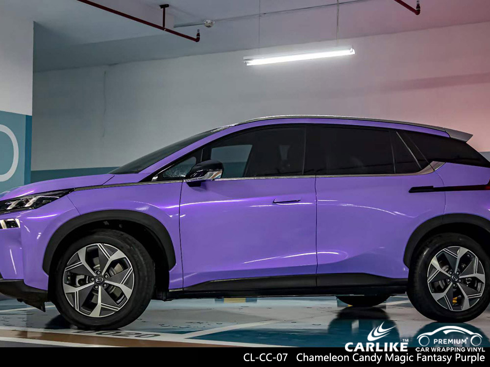 CL-CC-07 Chameleon Şeker Sihirli Fantezi TRUMPCHI Için Mor Araç Sarma Malzemeleri