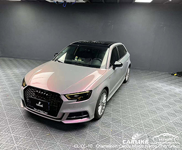 CL-CC-10 Chameleon Candy Magic Nardo Grigio Verde Car Wrap Fornitori Per AUDI