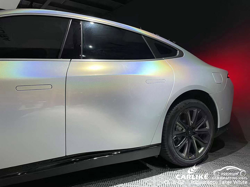 CL-il-02 xpeng Rainbow laser White car Packaging supplier