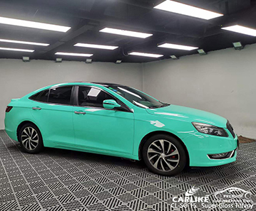 CL-SG-15 Супер Глянец Tiffany Автомобильный винил Поставщик для FAW