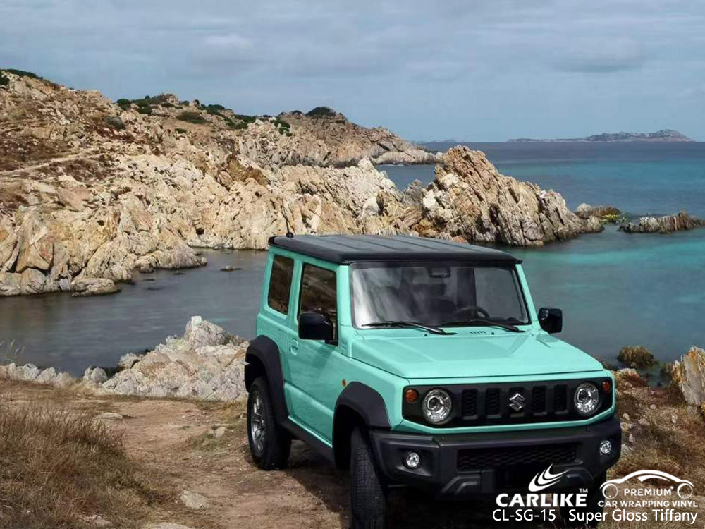 CL-SG-15 Super Gloss Tiffany Car Wrap Fornitore Per JIMNY