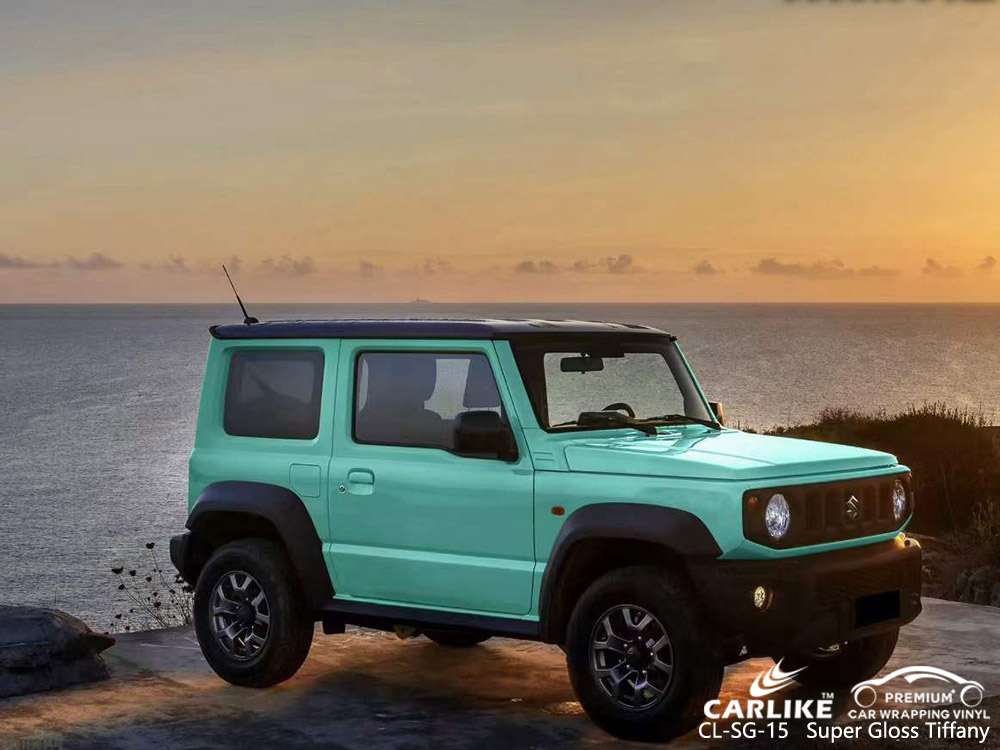 CL-SG-15 Super Gloss Tiffany Car Wrap Fornitore Per JIMNY